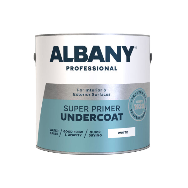 Albany Super Primer Undercoat White 2.5L (AA0147001J)