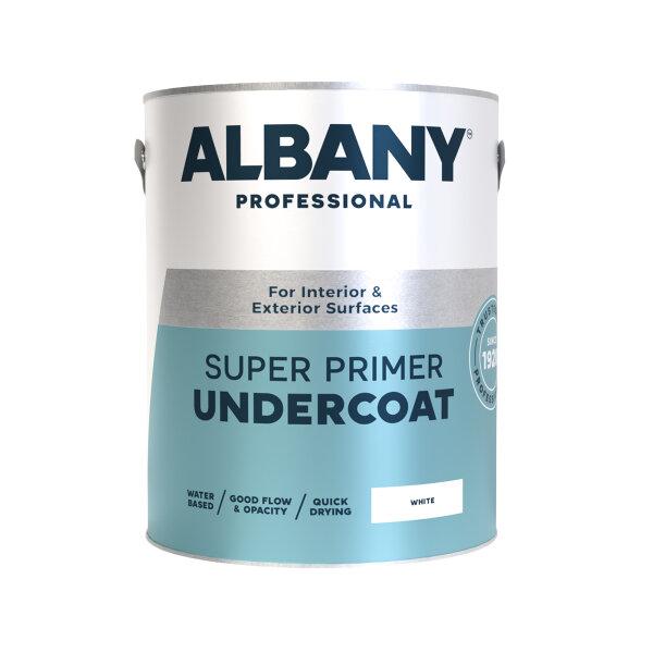 Albany Super Primer Undercoat White 5L (AA0147001F)