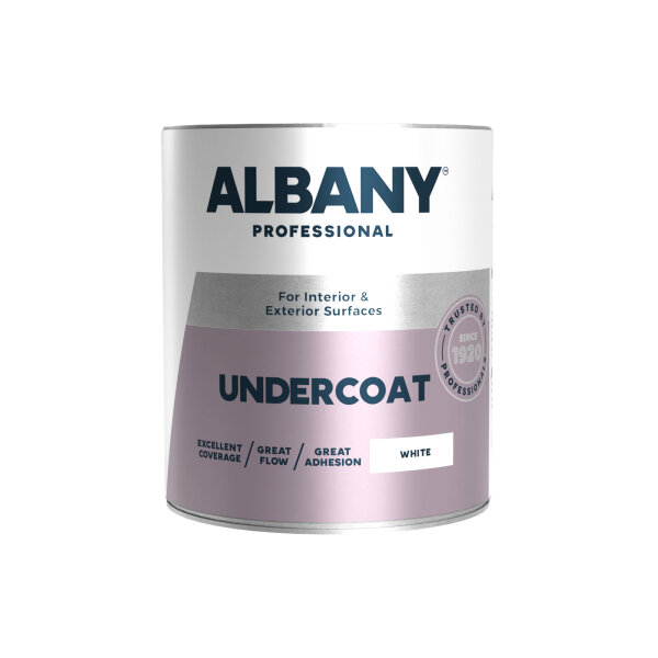 Albany Undercoat White 1L (AA0109001N)