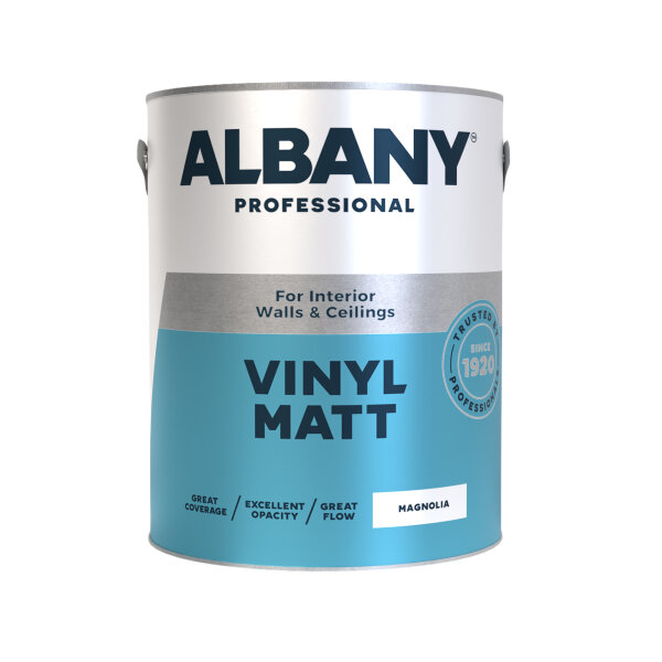 Albany Vinyl Matt Magnolia 5L (AA0117005F)