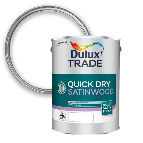 Quick Dry Satinwood (Tinted) 5L PNG