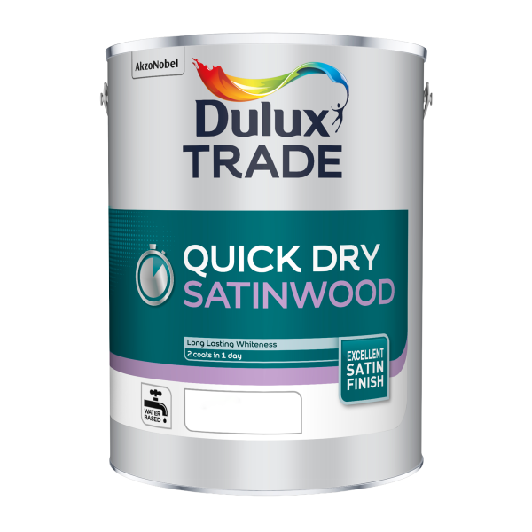 Quick Dry Satinwood (Tinted) 5L PNG