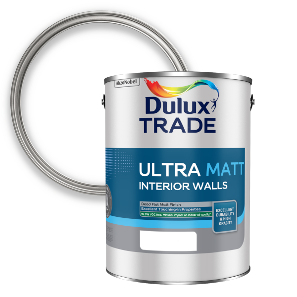 Dulux Trade Ultra Matt Interior Walls (Tinted) 5L PNG