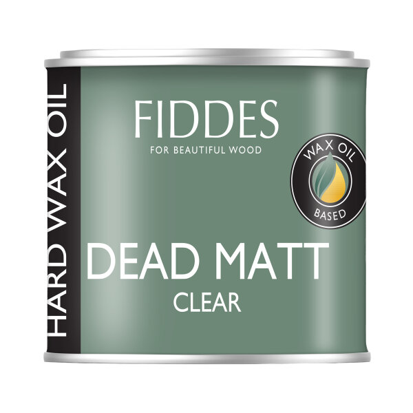 Fiddes Hard Wax Oil 45ml Sample Dead Matt (HA222005T)