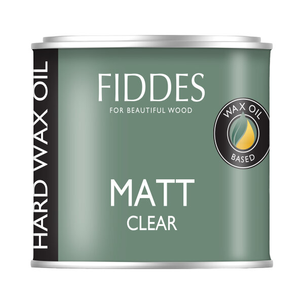 Fiddes Hard Wax Oil 45ml Sample Matt Clear (HA223005T)
