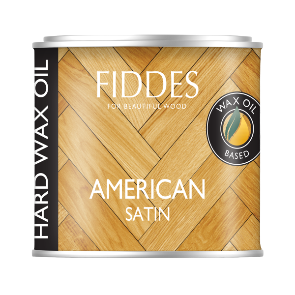 Fiddes Hard Wax Oil 45ml Sample Satin American PNG (HA227505T)