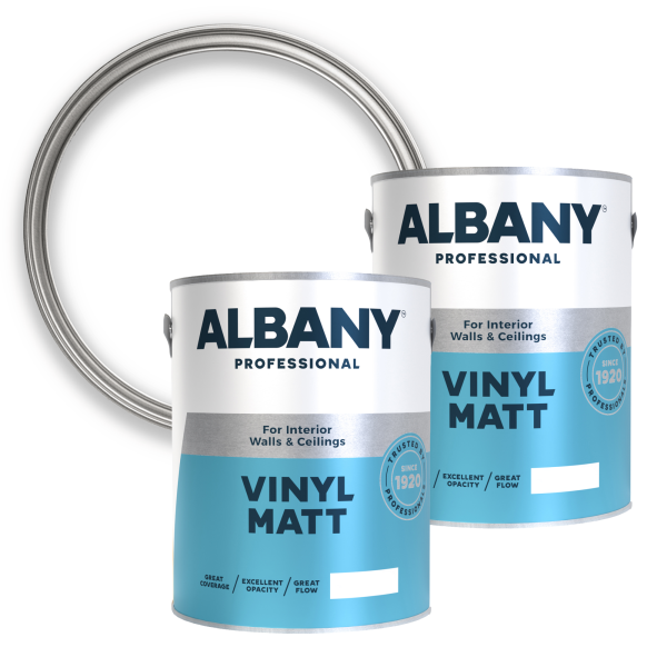 Albany 2 x Vinyl Matt (Tinted) 5L PNG