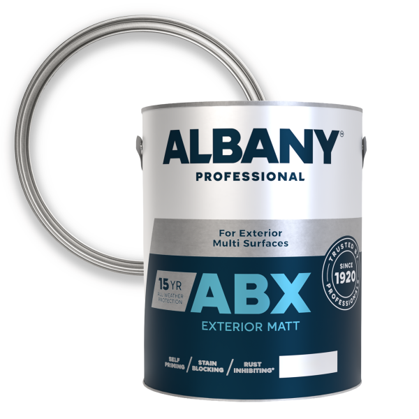 Albany ABX Exterior Matt (Tinted) 5L PNG