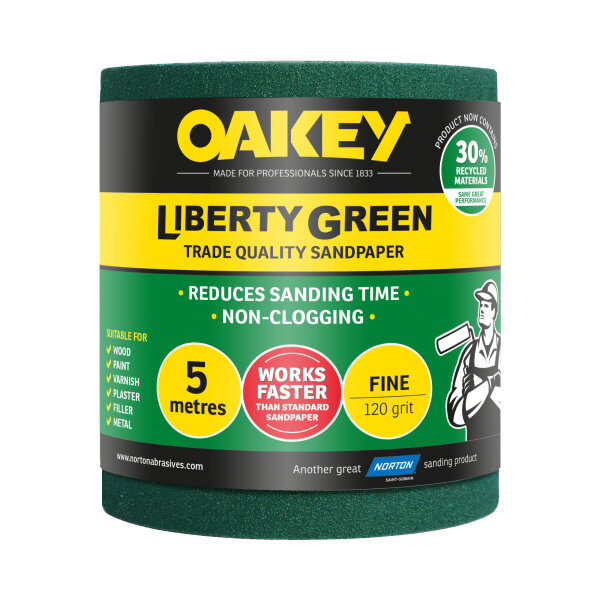 Oakey Liberty Green Aluminium Oxide 5M P120 (NG152610G)