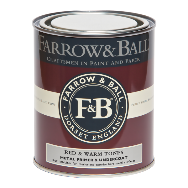 Farrow & Ball Metal Primer & Undercoat 750ML Red & Warm Tones