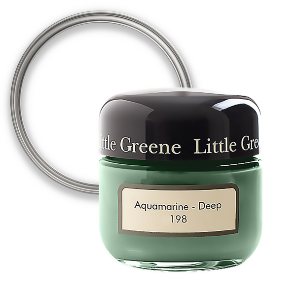 Little Greene Absolute Matt Aquamarine Deep 198 (AV09910076V) PNG
