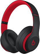 Red and black Beats headphones